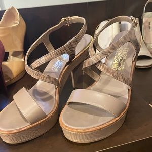 Salvatore Ferragamo sandal heels